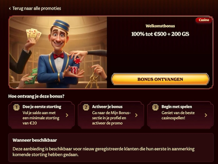 High roller bonus VIP bonus beste buitenlandse online casino