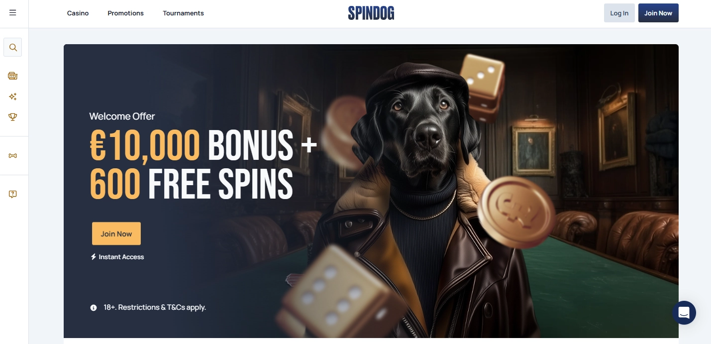 Online casino buitenland met uitgebreid loyaltysysteem