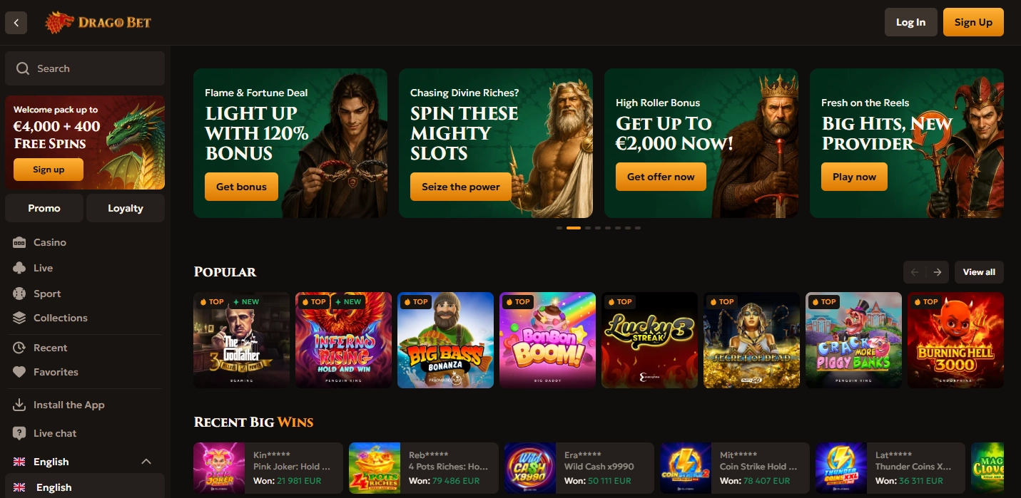 Online casino buitenland met wekelijkse reloads